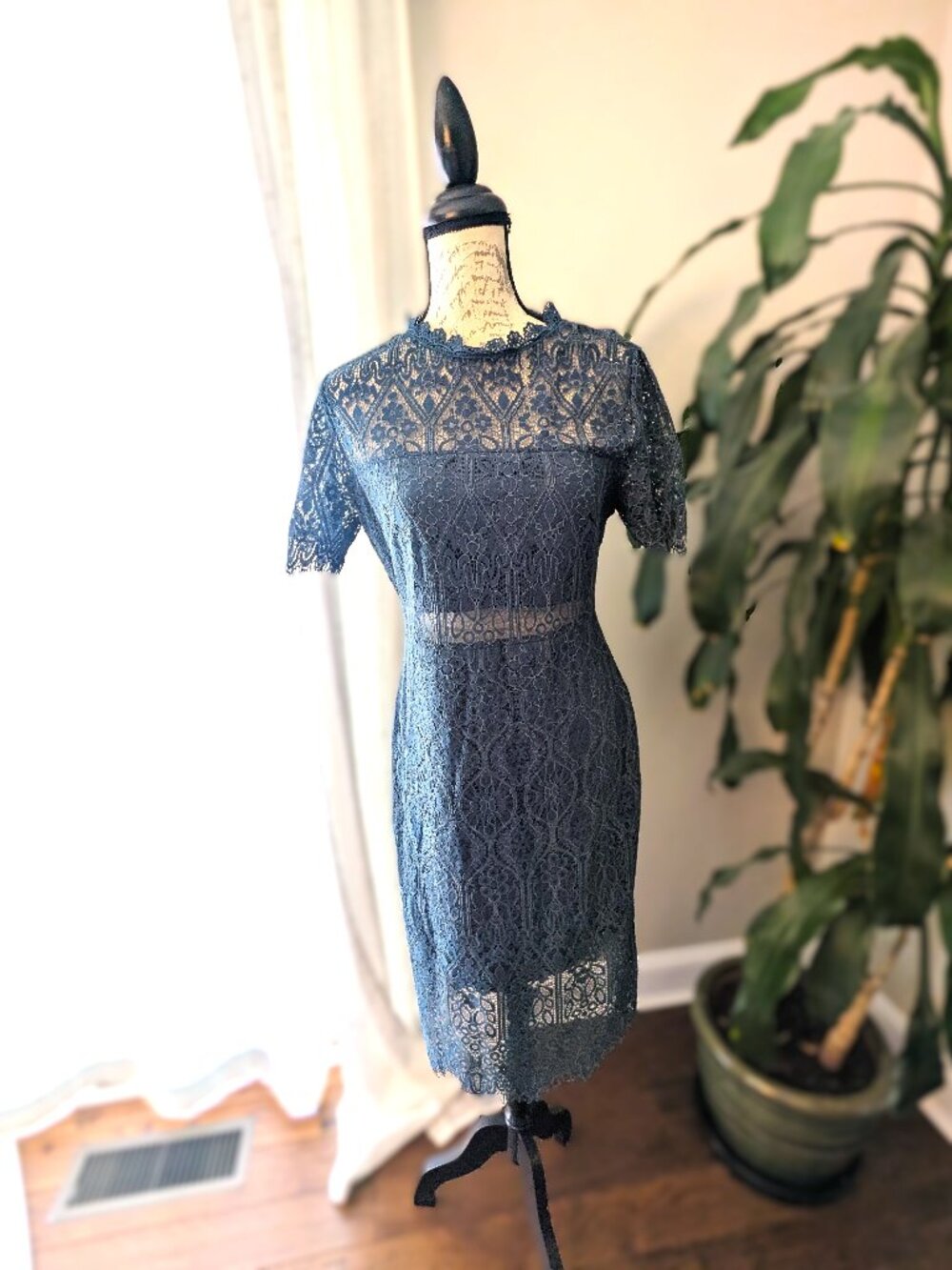 Green Floral Dress